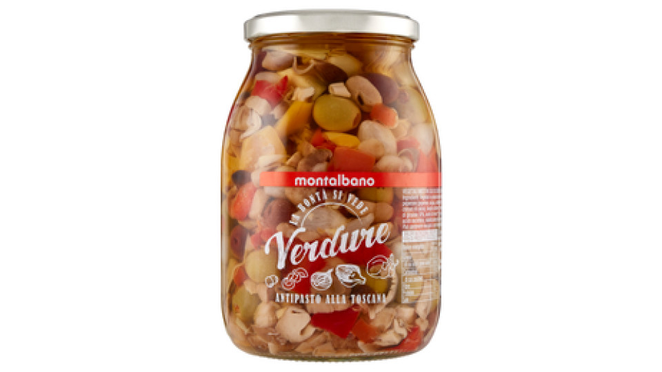 montalbano Verdure Antipasto alla Toscana 980 g