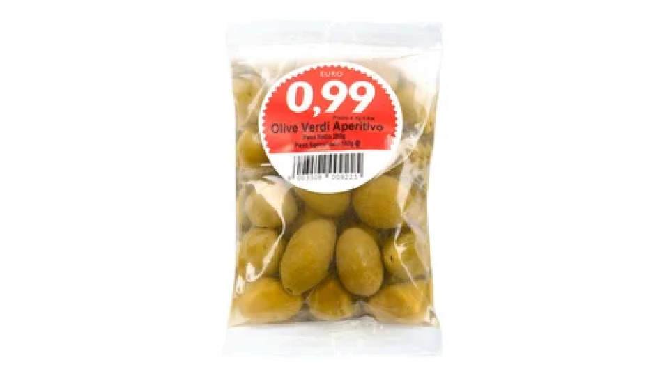 Olive Verdi Aperitivo 150 gr.