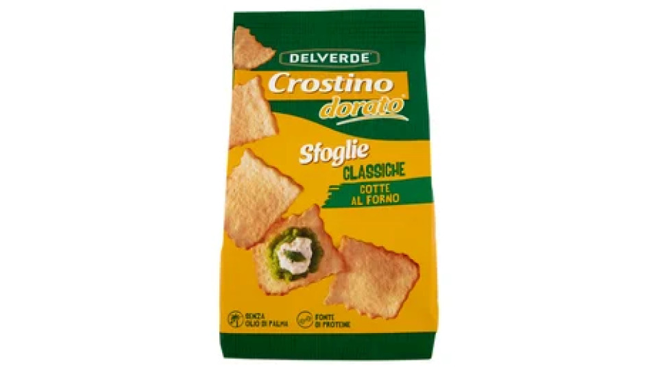 Delverde Crostino dorato Sfoglie Classiche 180 g