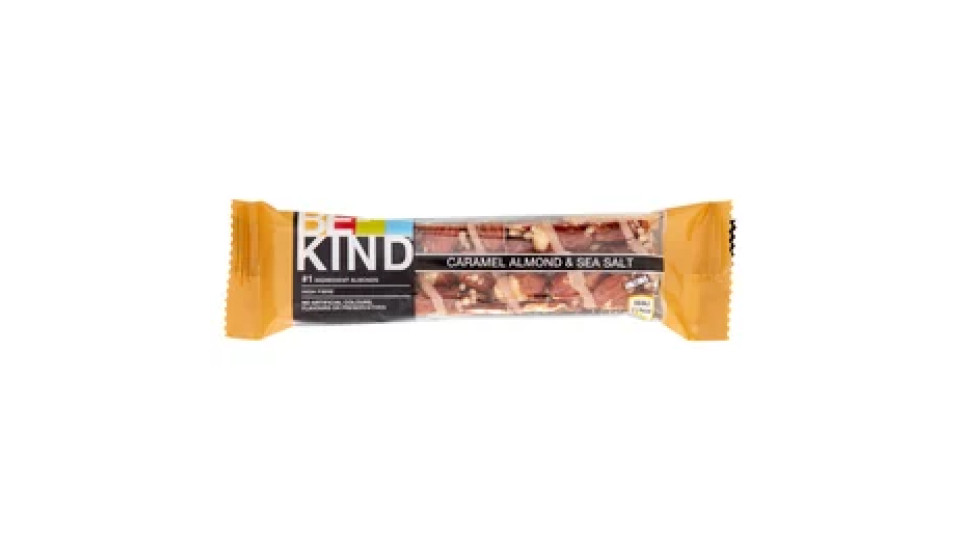 Be-Kind Barretta Mandorle Caramellate e Sale Marino 40 g