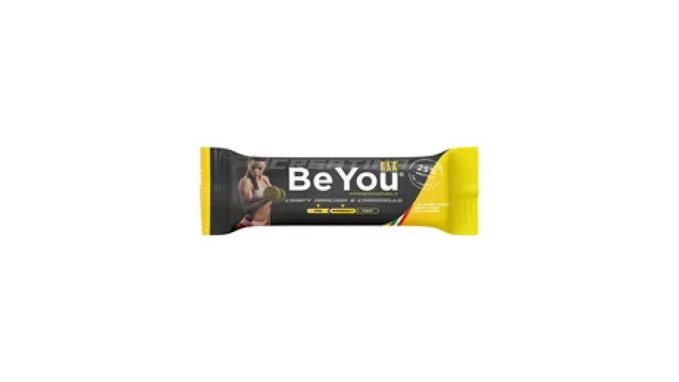 BeYou, FIT BAR Creatina Crispy Arachidi e Caramello 50 g