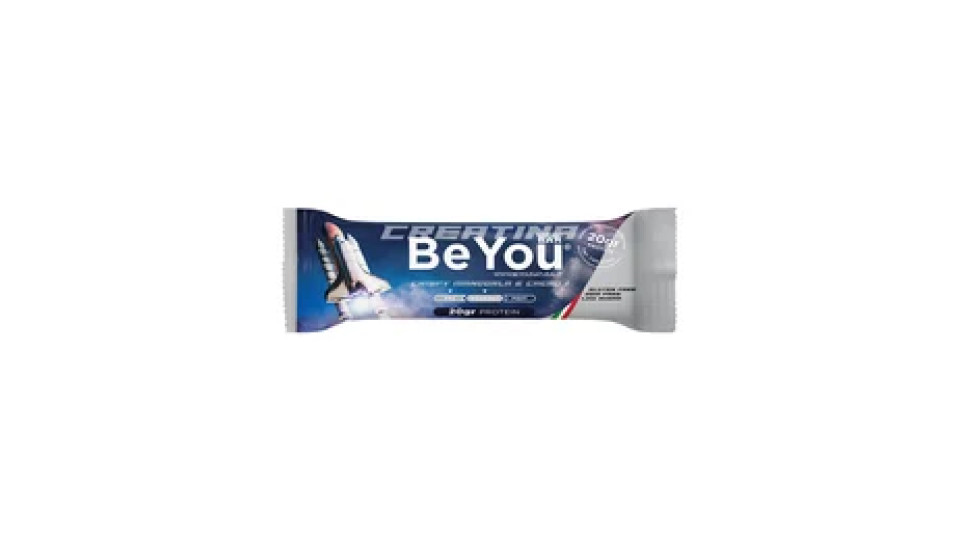 BeYou, GROUND BAR Creatina Crispy Mandorla e Cacao 60 g