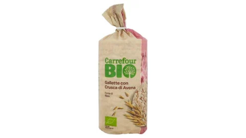 Carrefour Bio Gallette con Crusca di Avena 100 g