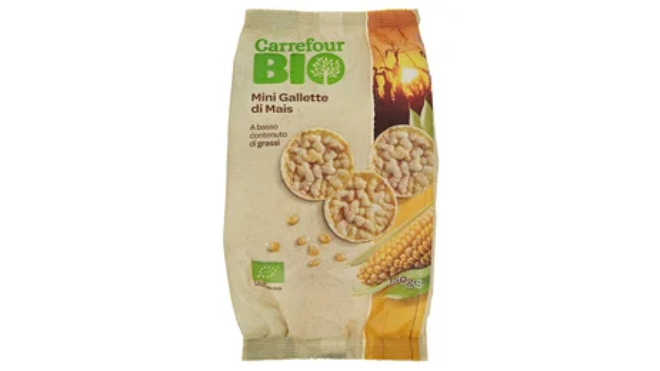 Carrefour Bio Mini Gallette di Mais 150 g