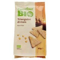 Carrefour Bio Triangolini di mais 90 g