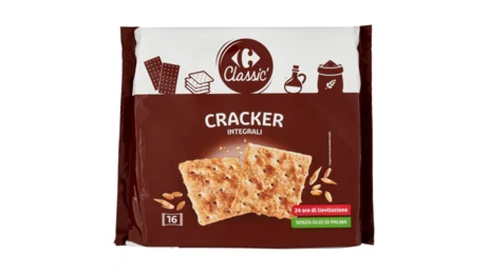 Carrefour Classic Cracker Integrali 16 x 35 g