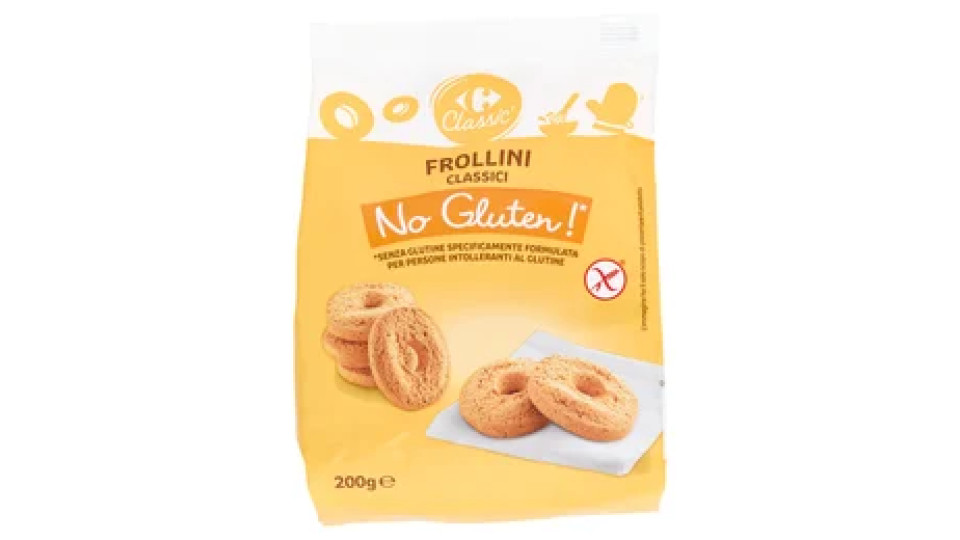 Carrefour Classic Frollini Classici No Gluten!* 200 g