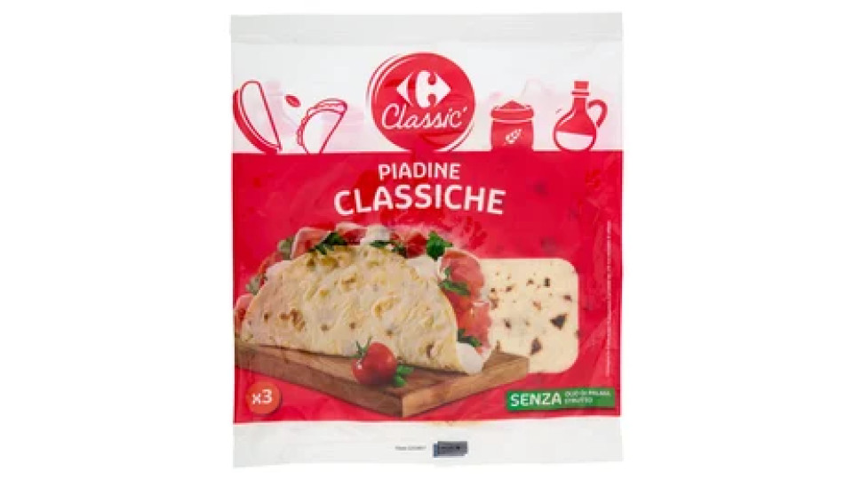 Carrefour Classic Piadine Classiche 3 x 120 g