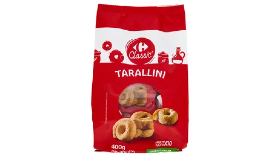 Carrefour Classic Tarallini 10 x 40 g