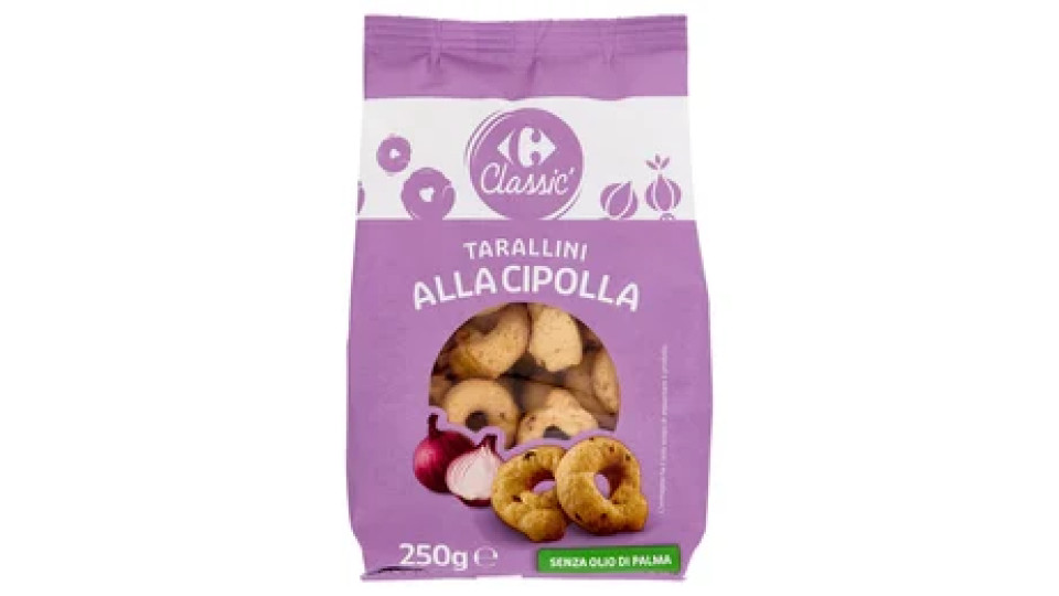 Carrefour Classic Tarallini alla Cipolla 250 g