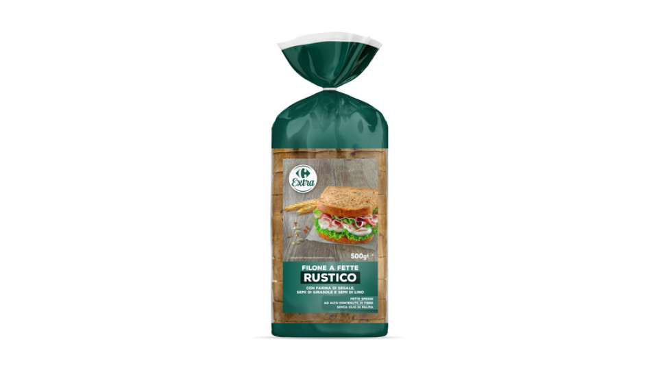 Carrefour Extra Filone a Fette Rustico
