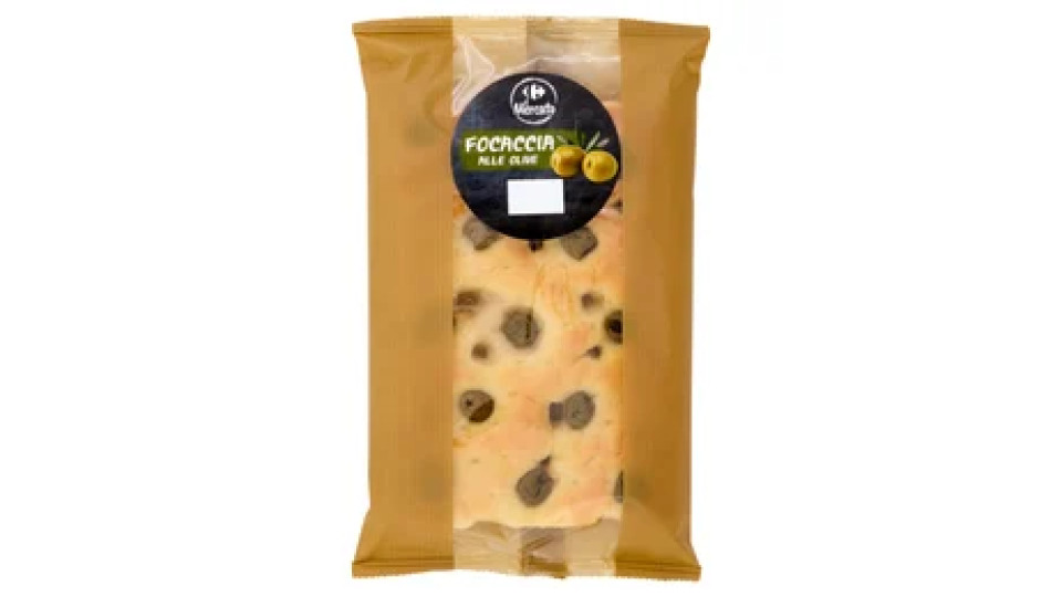 Carrefour il Mercato Focaccia alle Olive 170 g