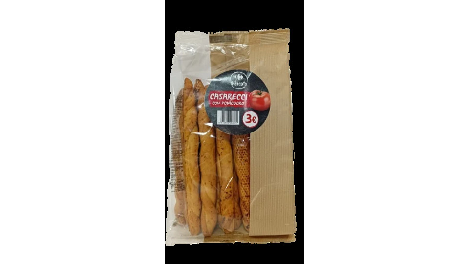Carrefour il Mercato Grissini Caserecci con Pomodoro 165 g
