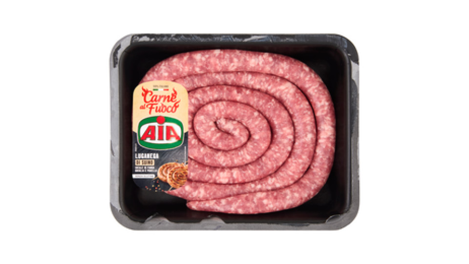 Aia Carne al Fuoco Luganega di Suino 0,500 kg