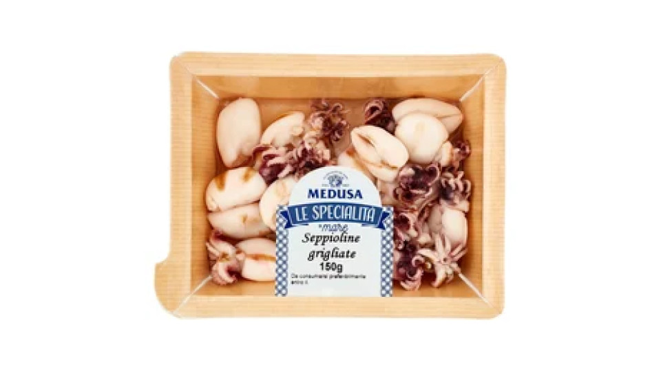 Medusa Le Specialità di mare Seppioline grigliate 150 g