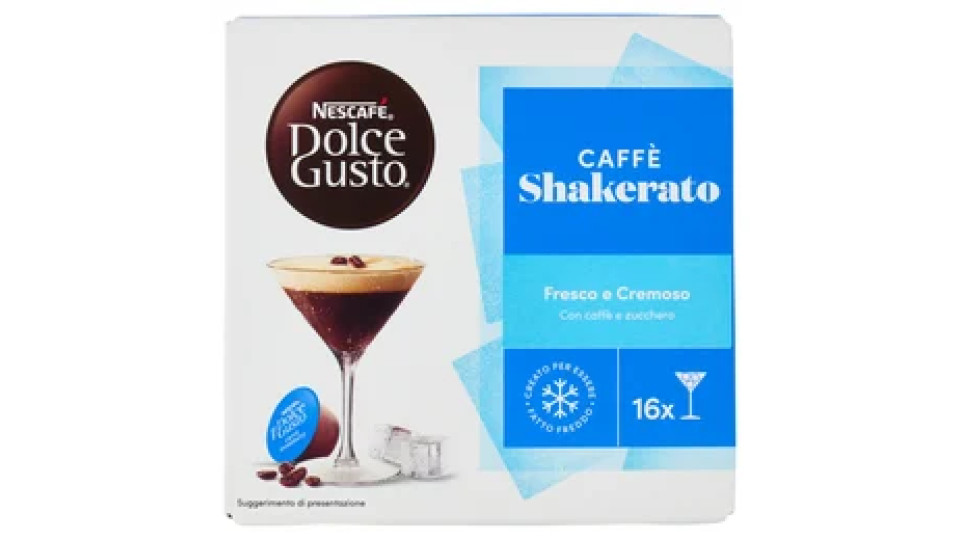 NESCAFÉ DOLCE GUSTO Caffè Shakerato 16 Capsule 152g