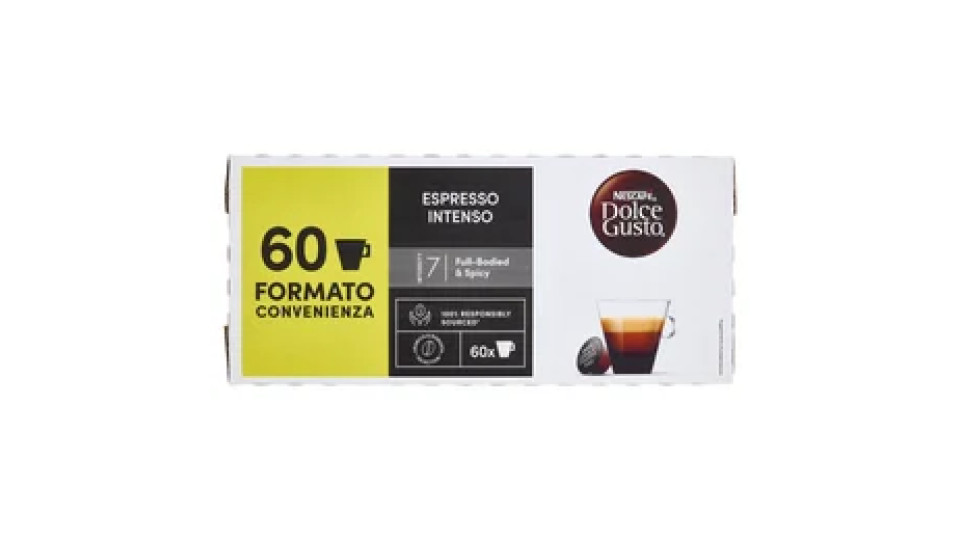 NESCAFÉ DOLCE GUSTO Espresso Intenso Caffè 60 Capsule 420g