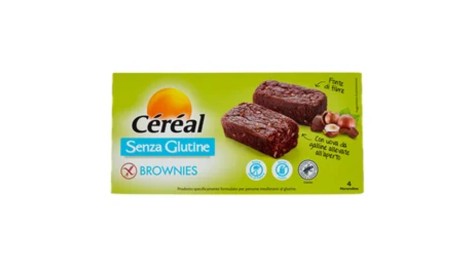 Céréal Senza Glutine Brownies - 4 x 37,5 g