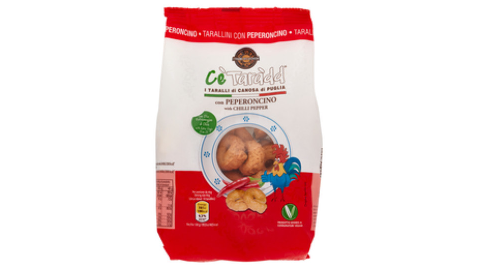 Cè Taràdd i Taralli di Canosa di Puglia con Peperoncino 225 g