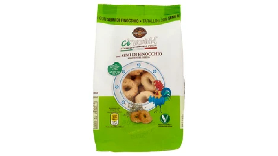 Cè Taràdd i Taralli di Canosa di Puglia con Semi di Finocchio 225 g