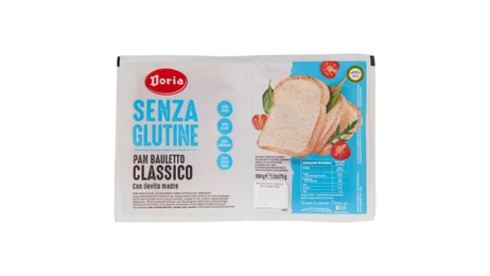 Doria Senza Glutine Pan Bauletto Classico 2 x 175 g