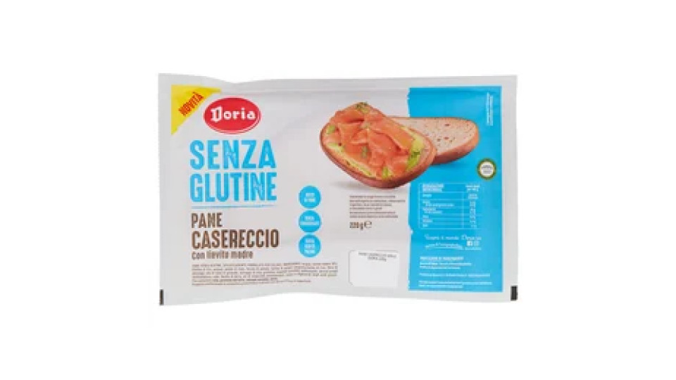 Doria Senza Glutine Pane Casereccio 220 g