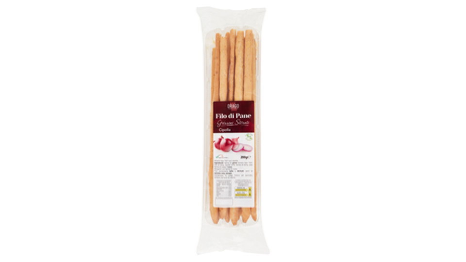 Drago Filo di Pane Grissini Stirati Cipolla 200 g