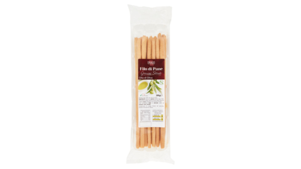 Drago Filo di Pane Grissini Stirati Olio di Oliva 200 g