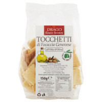 Drago Tocchetti di Focaccia Genovese all'Olio d'Oliva 150 g