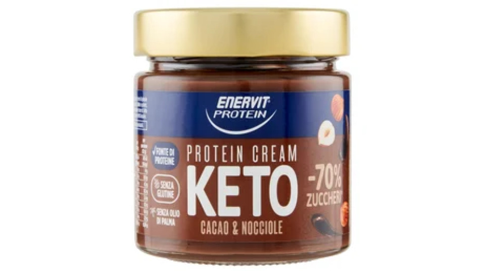 Enervit Protein Protein Cream Keto Cacao & Nocciole 180 g