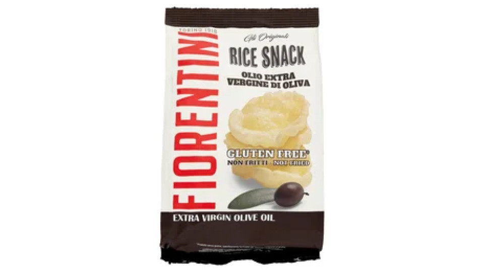 Fiorentini gli Originali Rice Snack Olio Extra Vergine di Oliva 40 g