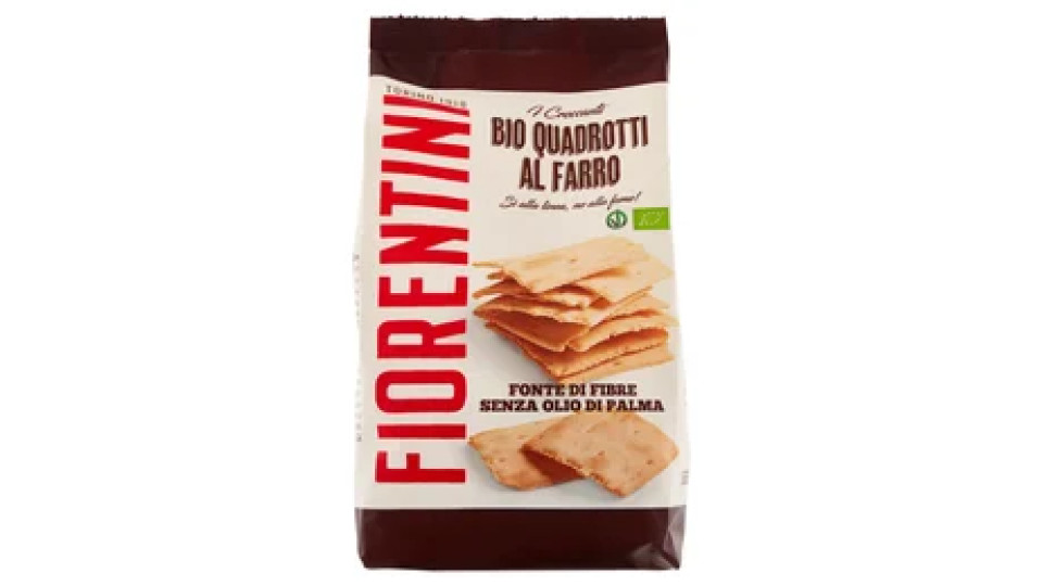 Fiorentini i Croccanti Bio Quadrotti al Farro 200 g