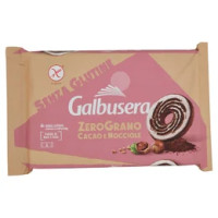 Galbusera ZeroGrano Cacao e Nocciole Senza Glutine 220 g (6 monoporzioni)