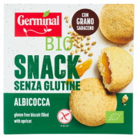 Germinal Bio Biscotti Albicocca Grano Saraceno Gluten Free 6 x 33,4 g