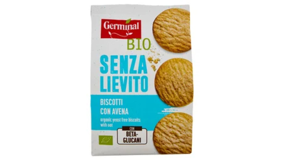 Germinal Bio Senza Lievito Biscotti con Avena 250 g