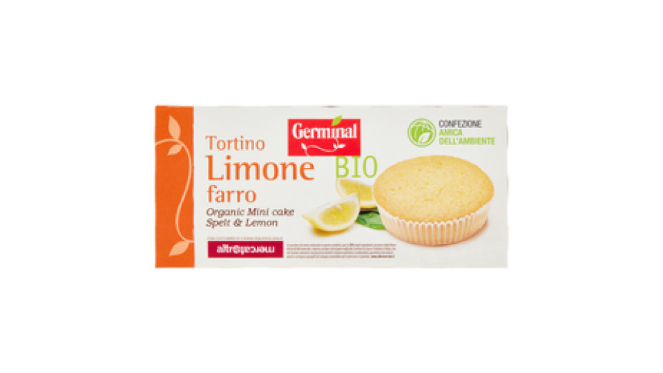 Germinal Bio Tortino Limone farro 4 x 45 g