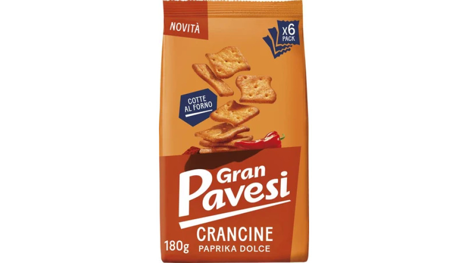Gran Pavesi Crancine Paprika Dolce 180g