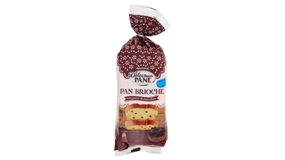 il Dolce Buon Pane Pan Brioche con gocce di cioccolato 500 g
