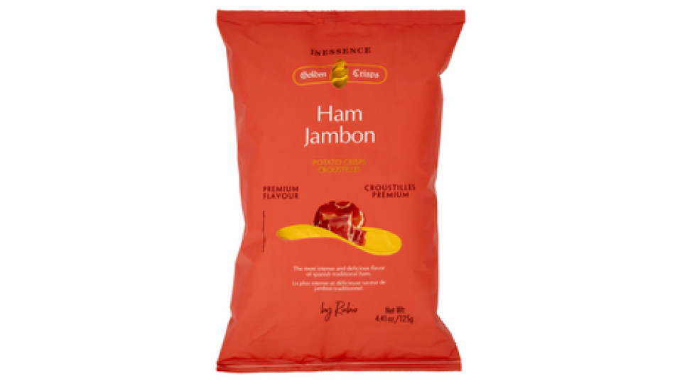 Inessence Ham Potato Crisps 125 g