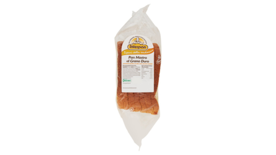 interpan I pani della tradizione Pan Mastro al Grano Duro 350 g