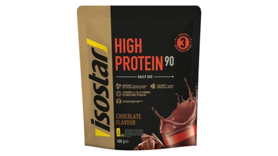 Isostad High Protein 90 Gusto Cioccolato, Proteine in polvere - 400g