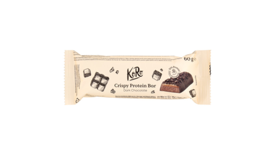 KoRo Crispy Protein Bar Dark Chocolate 60 g