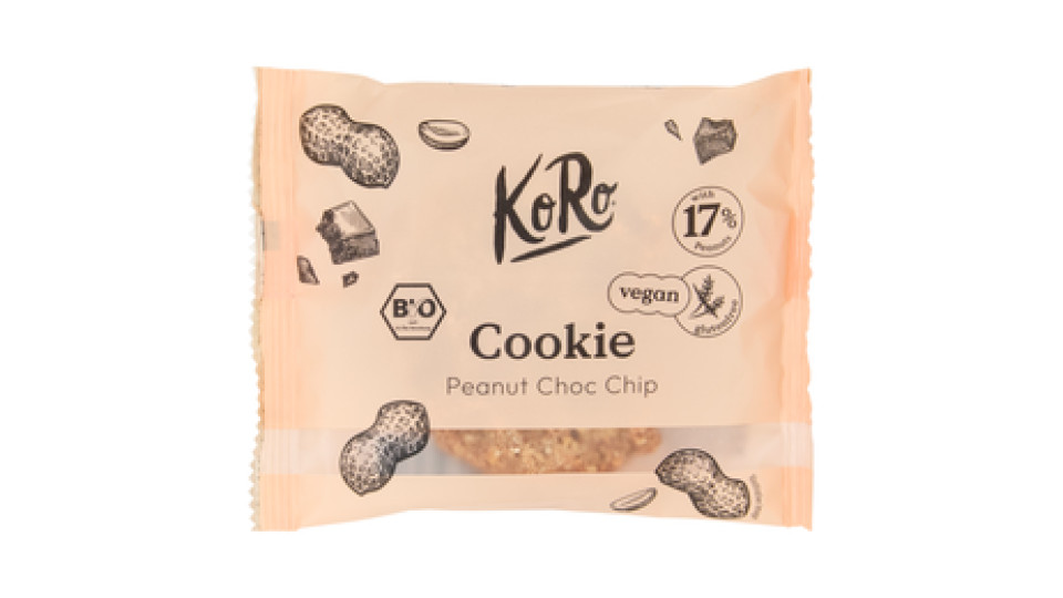 KoRo vegan Cookie Peanut Choc Chip 50 g