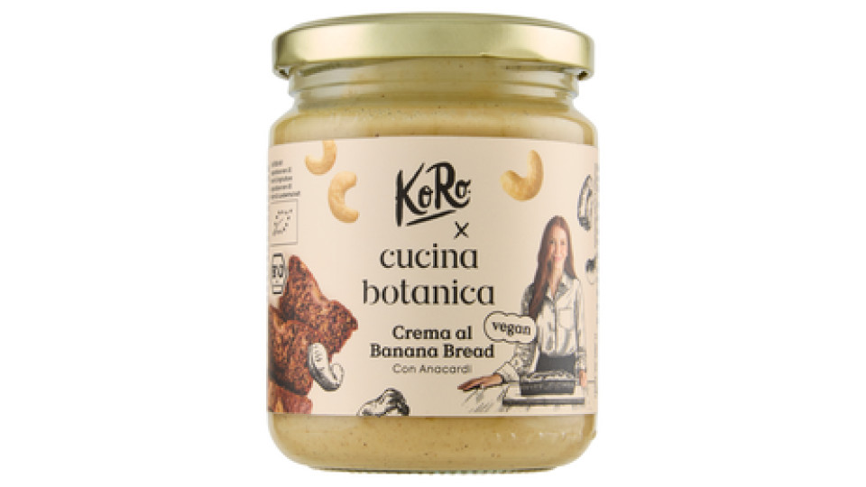 KoRo x cucina botanica Crema al Banana Bread 250 g