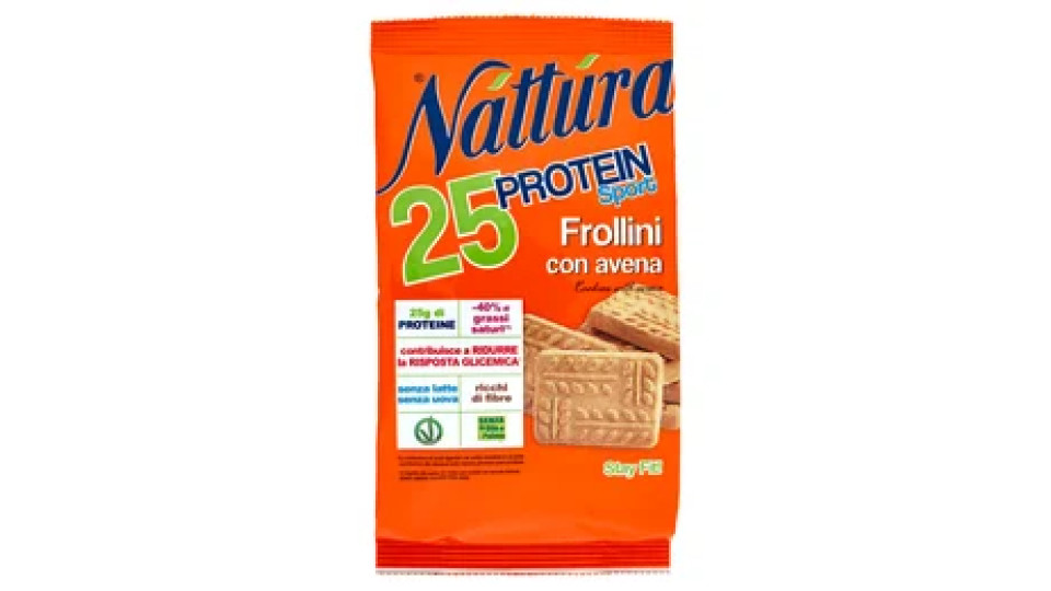 Náttúra 25 Protein Sport Frollini con avena 200 g