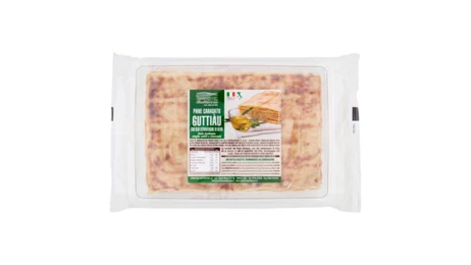 Panificio Battacone Pane Carasatu Guttiàu con Olio Extravergine di Oliva 250 g