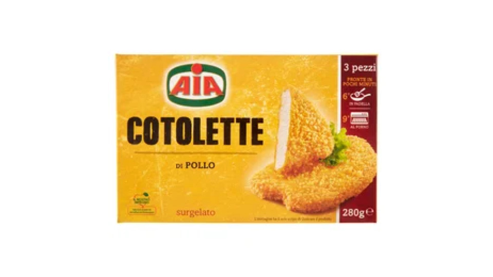 Aia Cotolette di Pollo surgelato 280 g