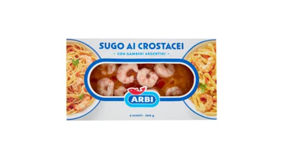 Arbi Sugo ai Crostacei con Gamberi Argentini 300 g
