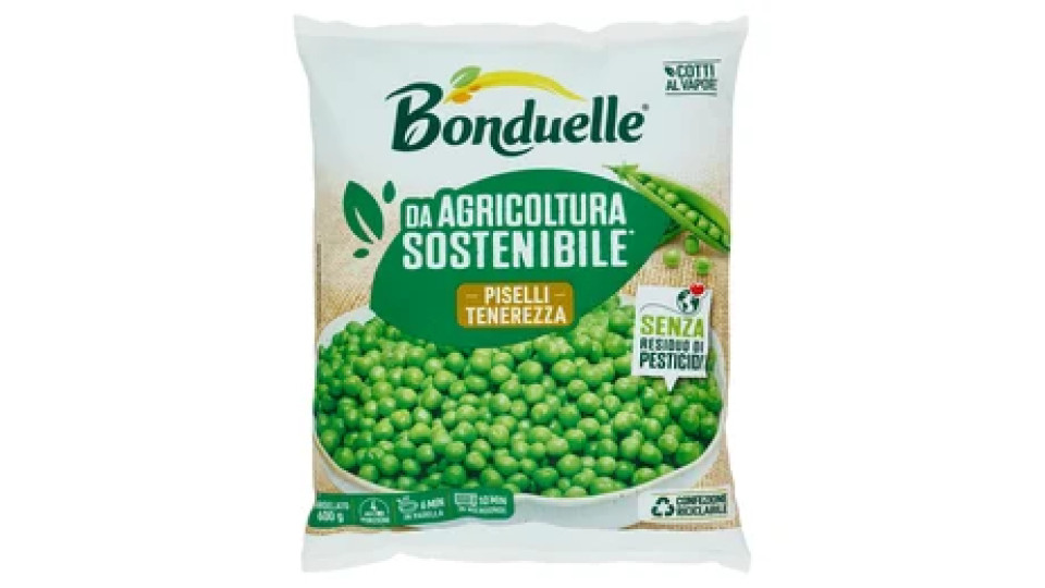 Bonduelle Da Agricoltura Sostenibile* Piselli Tenerezza Surgelato 600 g