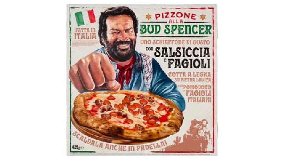 Bud Power Pizzone alla Bud Spencer con Salsiccia e Fagioli 425 g